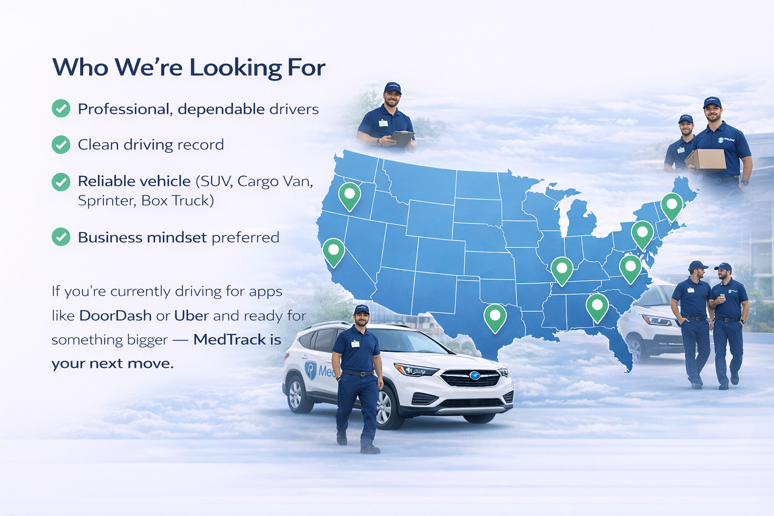 Who We're Looking For